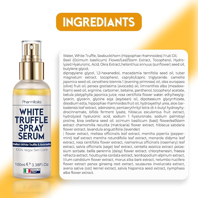 Pharmlitalia Italian White Truffle Spray Serum - Image 8