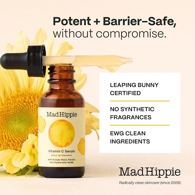 Mad Hippie Vitamin C Serum for Face – Hyaluronic Acid, Ferulic Acid & Vitamin E - Image 7