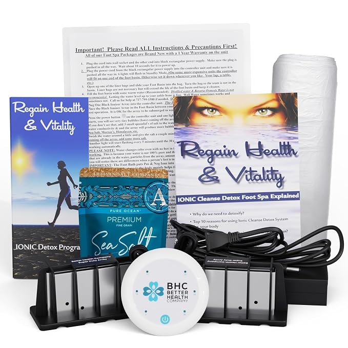 Better Health Company Ionic Foot Bath Detox Machine by BetterHealthCompany