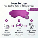 Cooling Eye Mask for Puffy Eyes: Fsa Eligible ltems Hsa, Migraines Headache - Image 7