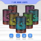 Metal Essential Oils Diffuser 150ML Aromatherapy Diffuser Cool Mist Humidifier - Image 2