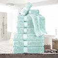 Superior Egyptian Cotton Pile 9 Piece Towel Set, Includes 3 Bath, 3 Hand by SUPERIOR