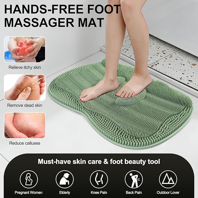 Bath Shower Foot Scrubber Mat - Image 4
