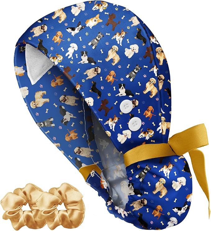 Plifal 100% Cotton Scrub Cap by Plifal