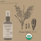 PURA D'OR 3.3 Oz Rice Water Facial Toner - Image 4