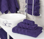 American Soft Linen Premium 3 Piece Towel Set, 1 Bath Towel 1 Hand Towel 1 - Image 2