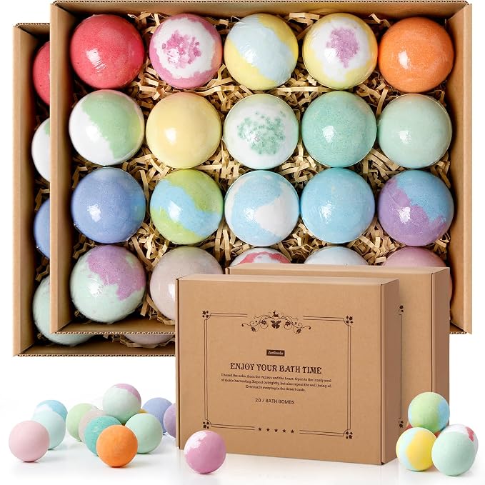 ZenBombs Bath Bombs Set, Handmade Bubble Bath & Fizzy, Ideal Presents by ZenBombs