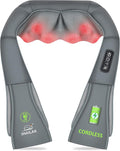 Snailax Cordless Neck Massager, Shiatsu Back Shoulder Massager by Snailax