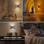 L LOHAS LED Night Light, 2 Pack 3CCT Night Lights Plug into Wall, - Image 6