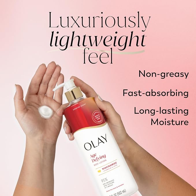 Olay Body Lotion for Women, Age Defying - Image 2