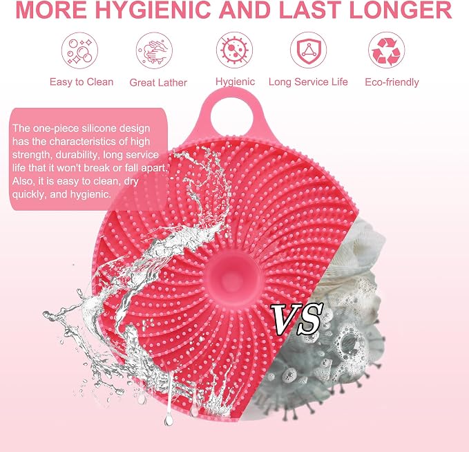 INNERNEED 2-in-1 Silicone Body Scrubber and Scalp Massager Shampoo Brush - Image 5