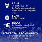 Dr Teal's Epsom Salt Magnesium Soak, Snowy Night, 3 lbs - Image 4