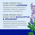 Dr Teal's Pure Epsom Salt, Lavender & Eucalyptus Duo Bundle, 3 lbs - Image 8