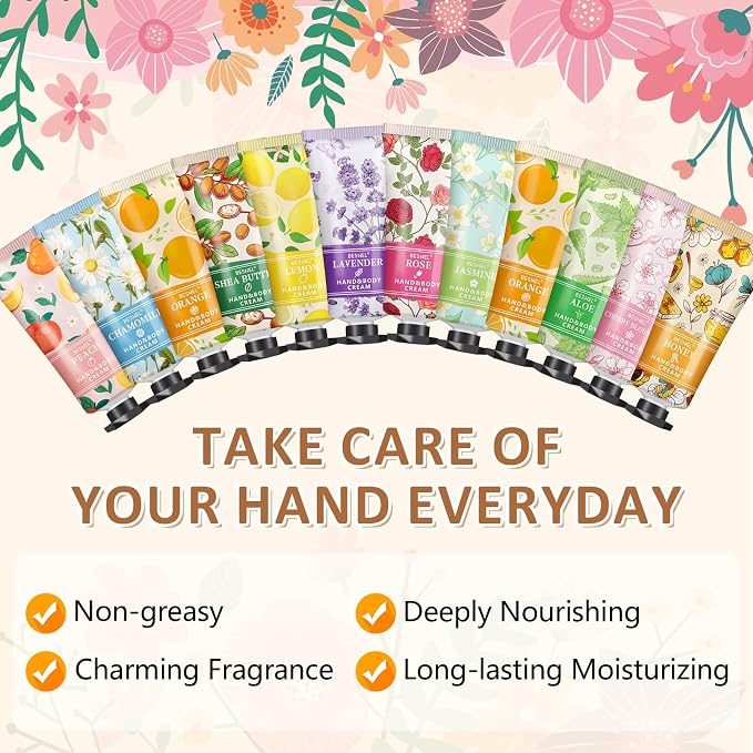 120 Pack Hand Cream Gift Set For Women, Mothers Day Gifts, Teacher Appreciation - Image 3