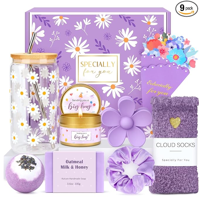 Gift Baskets for Women Unique Birthday Gifts for Women self care cheer up gifts by CHESACE