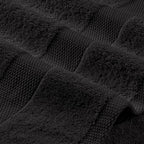 Black Bath Towel Set of 6 - Image 7