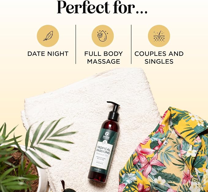 Tropical Sensual Massage Oil for Couples - Image 2