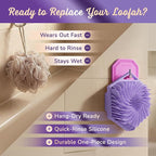 SILKLE Silicone Body Scrubber – Gentle Exfoliating Shower Scrubber - Image 3