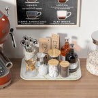 Weenson Bathroom Vanity Tray for Makeup Jewelry Candle Perfume Decor Toilet Tank - Image 6