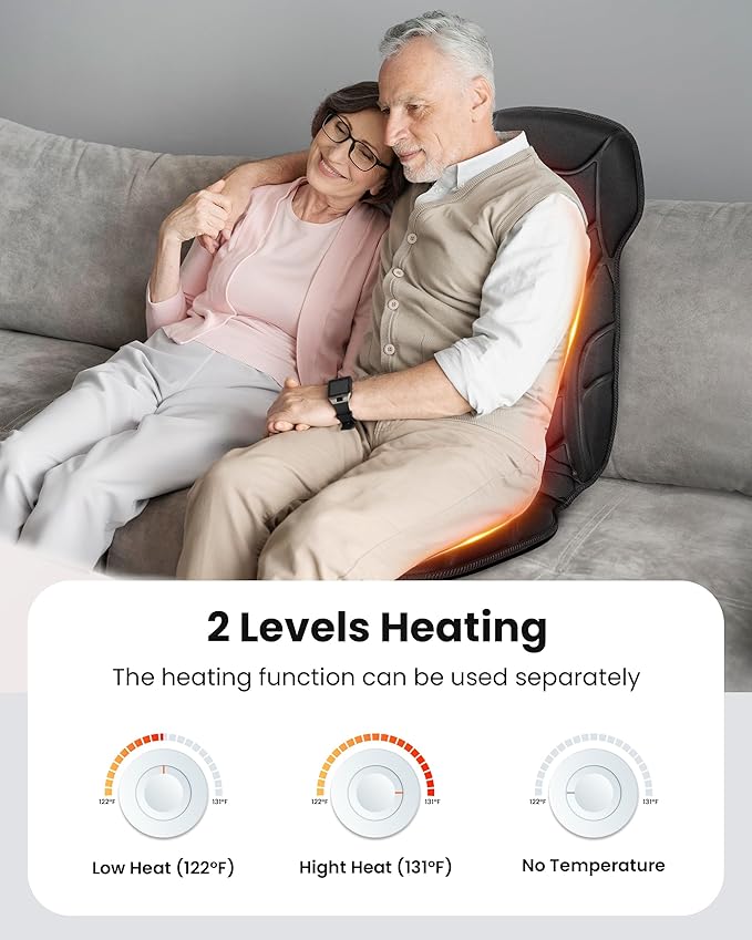 COMFIER Massage Chair Pad, Back Massager - Image 4