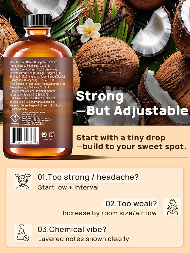 Coconut Vanilla Essential Oil 4fl.Oz - Image 6