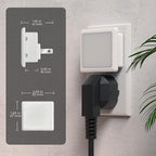 L LOHAS LED 3CCT Night Lights Plug into Wall 2-Pack, 0.3W Plug in Night Light - Image 7