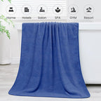JML Microfiber Bath Towels, Large Bathroom Towel 2 Pack, Super Absorbent and - Image 5
