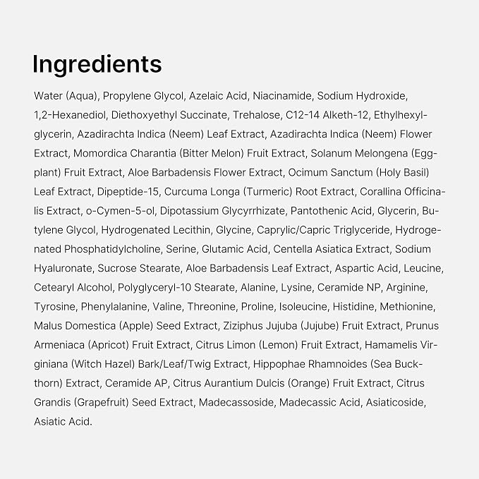 medicube Azelaic Acid Niacinamide Clarifying Toner | Troubled Skin Care - Image 8