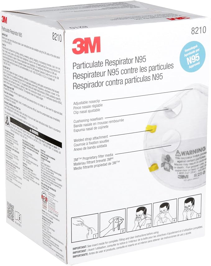 3M 8210 Particulate Respirator - Image 11