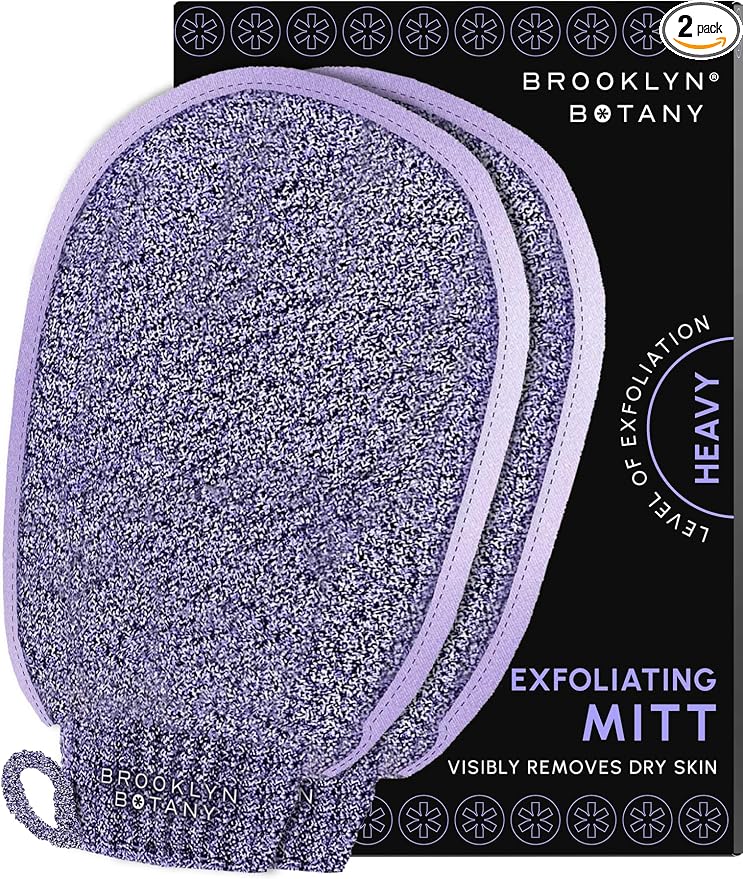 Brooklyn Botany Exfoliating Mitts by BrooklynBotany