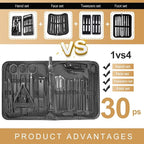 Manicure Set 30 in 1 Nail Clipper Set, Fingernail & Toenail Clippers, Manicure - Image 2
