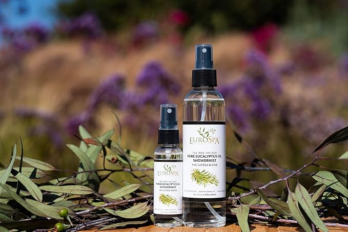 EuroSpa Aromatics Pure Eucalyptus Oil ShowerMist and Steam Room Spray, - Image 3