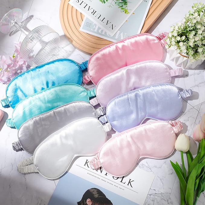 Coume Silk Sleep Mask Eye Coverings - Image 7