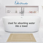 Cotton Paradise 100% Cotton Bath Mats - Image 2