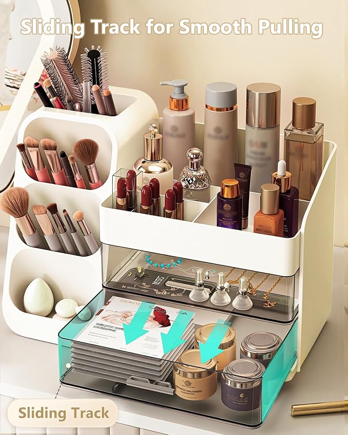Anylady Large Capacity Makeup Organizer Countertop - Image 7