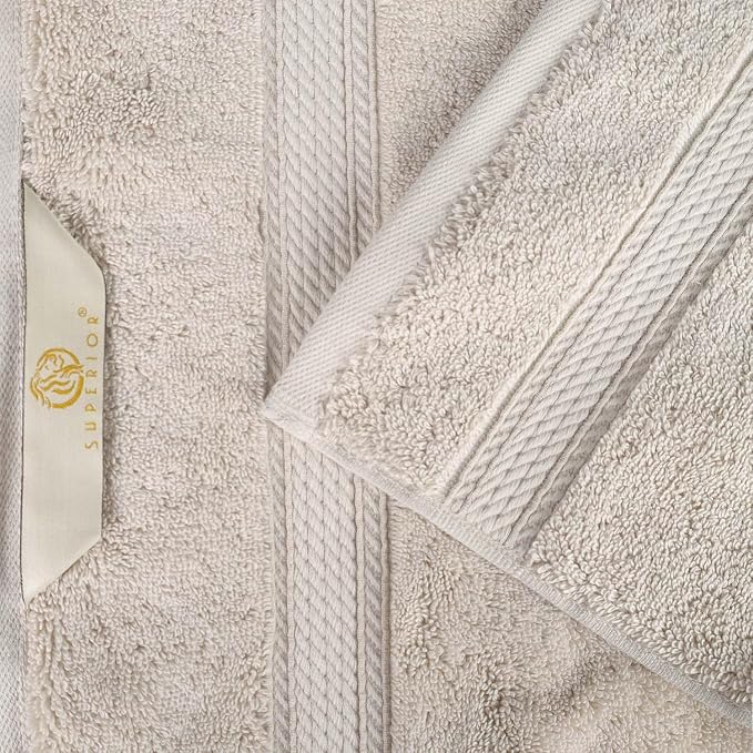 Superior Egyptian Cotton Pile 9 Piece Towel Set, Includes 3 Bath, 3 Hand - Image 4