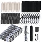 50 Sets Disposable Manicure Kit Basics 4 Piece Nail Kit by Uyolaxed