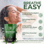 STEAMIES Shower Steamers Aromatherapy Breathe Easy 15 Pack – Premium Eucalyptus - Image 3