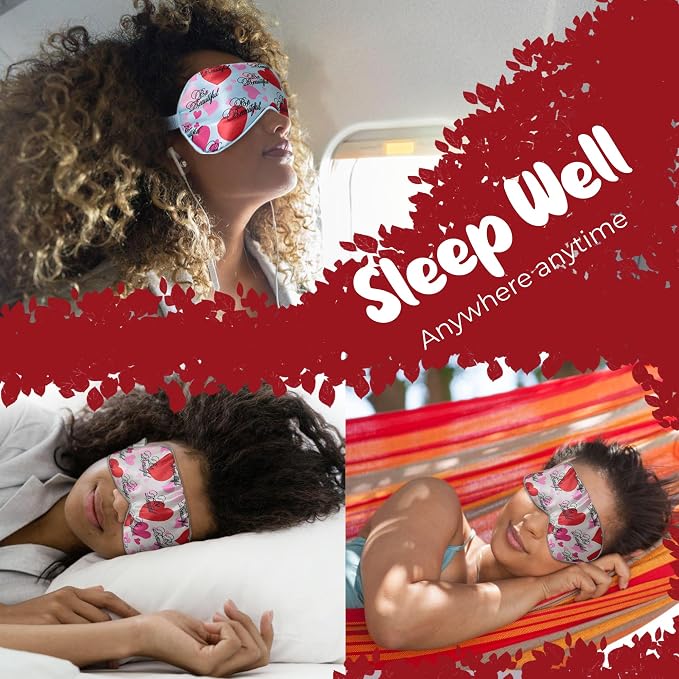 Luxury Elastic Band Sleep Mask – Soft, Lightweight & Ultra Comfort-Perfect - Image 4