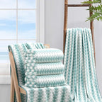 4 Piece Bath Towel Set Oversized Bath Sheet 35"x70" Bathroom Towel Extra Large - Image 5