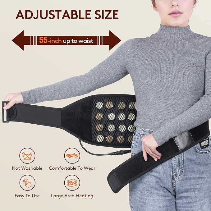 UTK Vibrating Far Infrared Heating Pad - Image 7