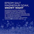 Dr Teal's Epsom Salt Magnesium Soak, Snowy Night, 3 lbs - Image 7