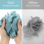 BTYMS Large Loofah Sponge 75g/Pc, Exfoliating Shower Pouf Bath Scrunchies Bath - Image 4