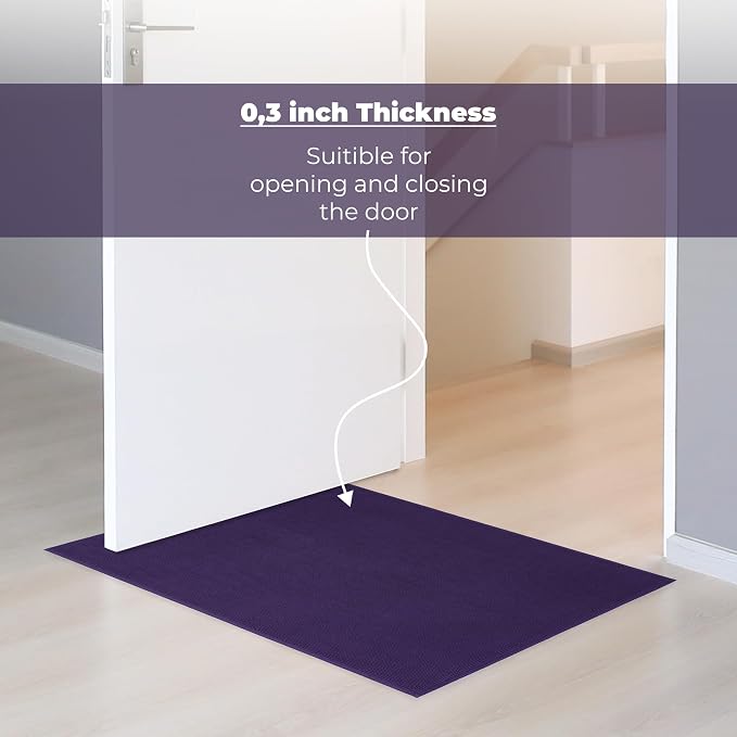 Cotton Paradise 100% Cotton Non Slip Bath Mats - Image 4