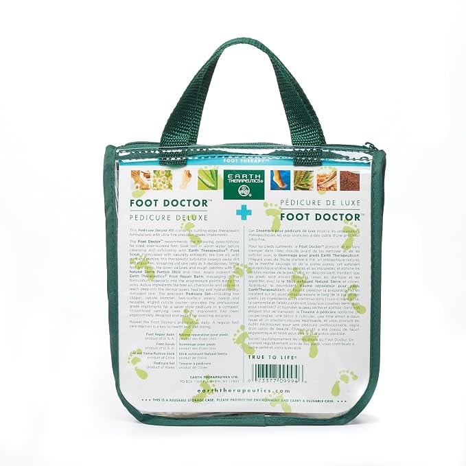 Earth Therapeutics "Foot Doctor" Pedicure Deluxe Kit - Image 3