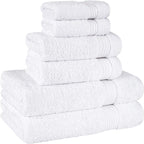 Cotton Paradise 6 Piece Towel Set, 100% Cotton Soft Absorbent Turkish Towels - Image 5