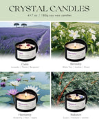 AOOVOO Crystal Soothing Candles Set - Image 4