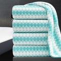 4 Piece Extra Large Bath Towel Set Oversized Bath Sheet 35"x70" Bathroom Towel by MAGGEA