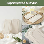 2Pack Diatomite Stone Sink Tray, Water Absorbing Faucet Mat - Image 3