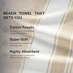 Cotton Turkish Beach Towel - Image 2